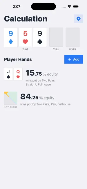 Poker Equity Calc screenshot 2