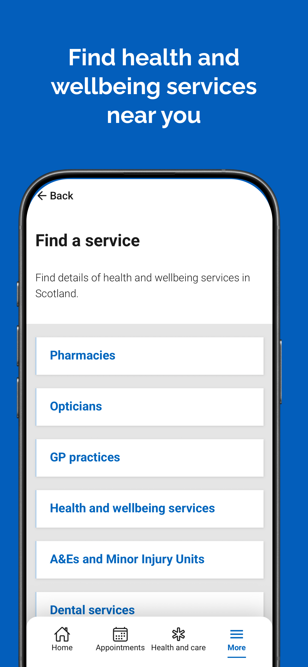 MyCare.scot screenshot 6