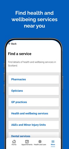 MyCare.scot iPhone screenshot 6