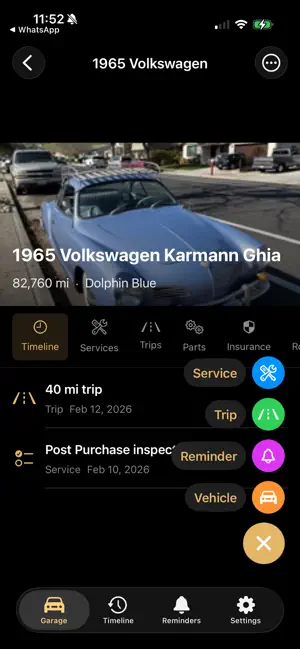 Classic Auto Journal screenshot 1
