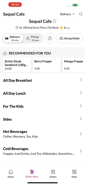 Sequel Cafe screenshot 3