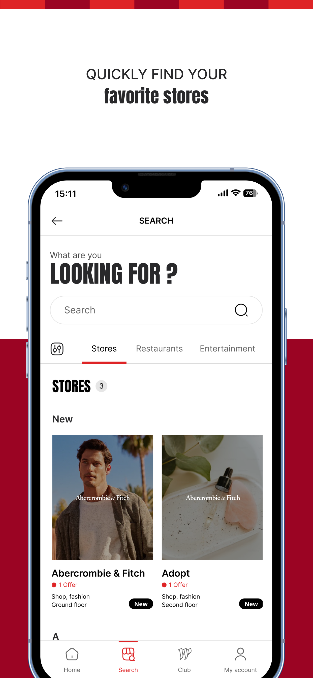Westfield - App de compras