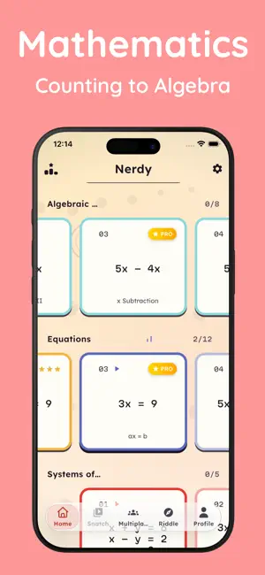 Nerdy Math screenshot 1