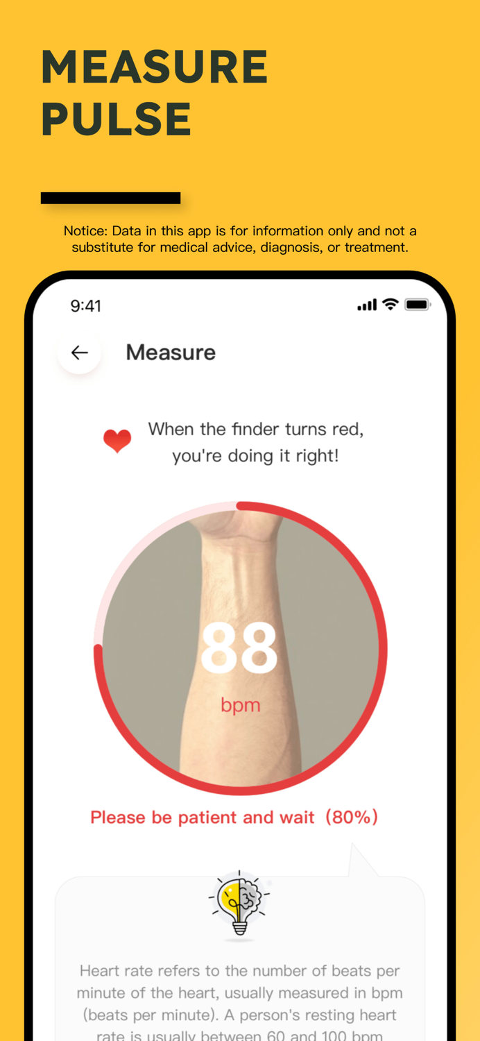 Heart rate Track：Health plan