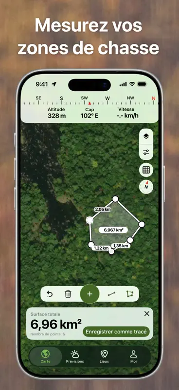 Hunting Points: Chasse & GPS screenshot 5 of 9