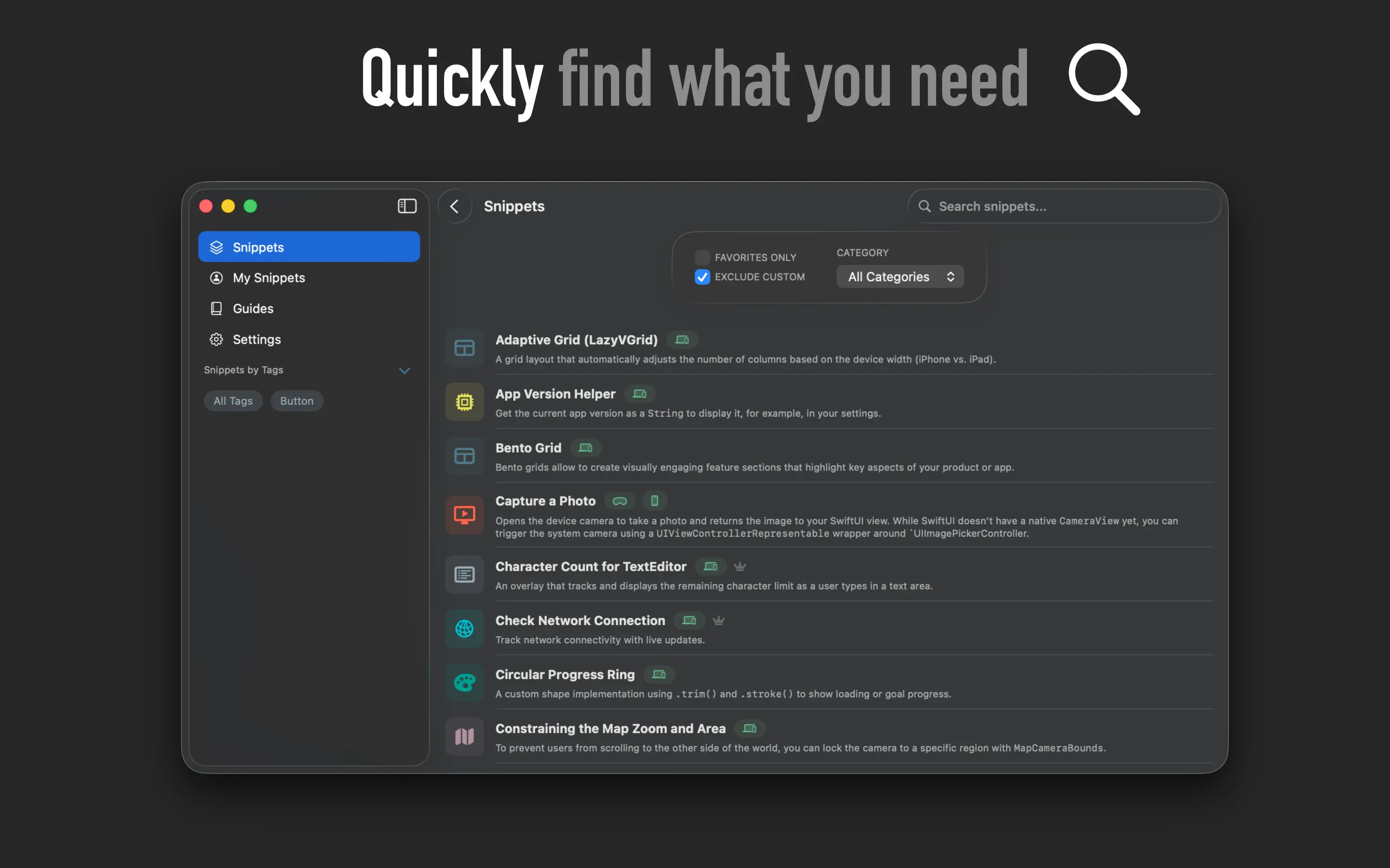 #2. SwiftUI Library (iOS) Ved: BarracudaByte