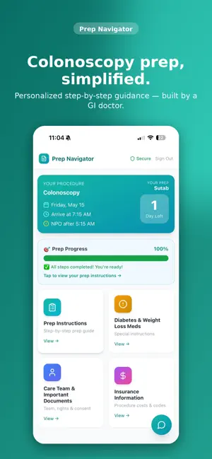 PrepNavigator screenshot 1