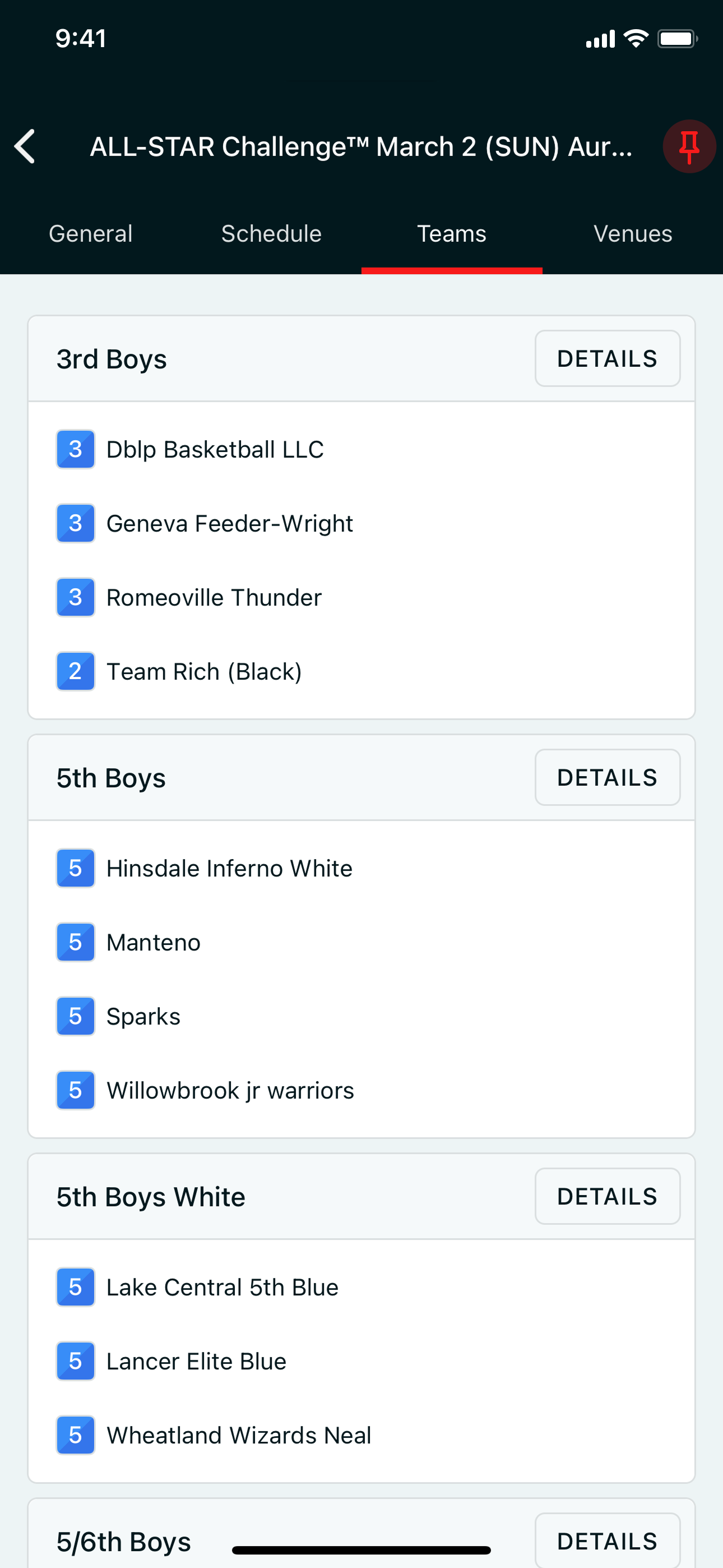 iHoop Tournaments screenshot 4