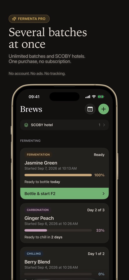 Fermenta: Kombucha Tracker screenshot 10