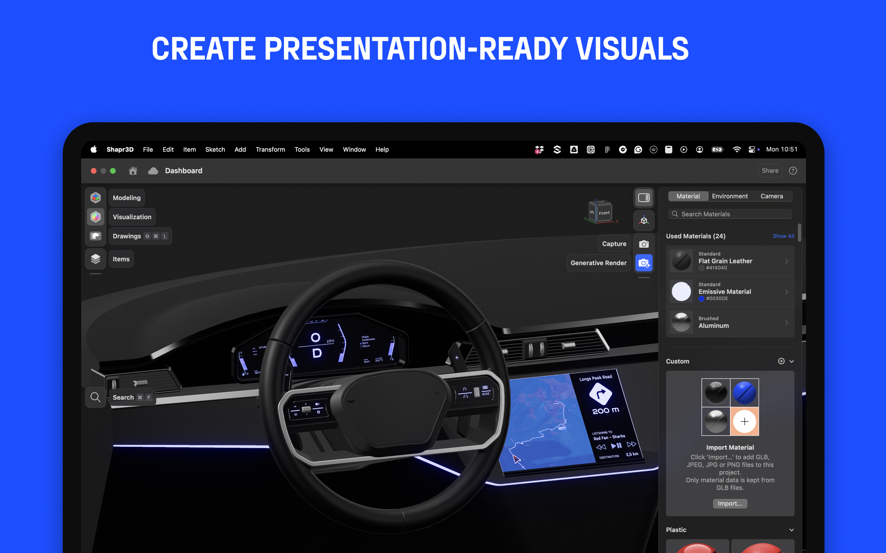 Shapr 3D CAD modeling screenshot 12