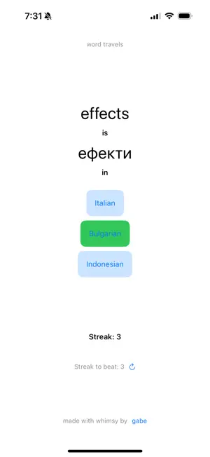 Word Travels screenshot 4