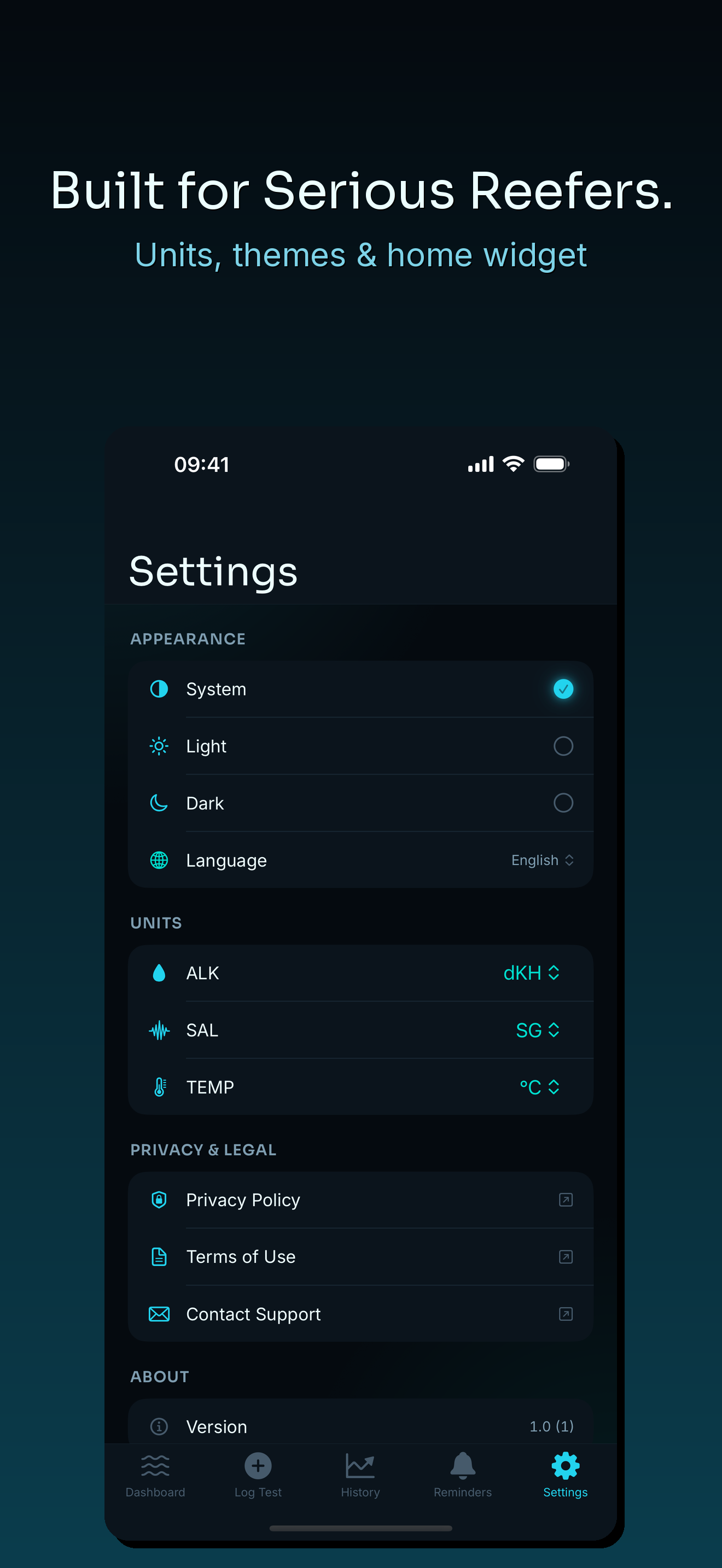 ReefDrift: Reef Parameter Log screenshot 6