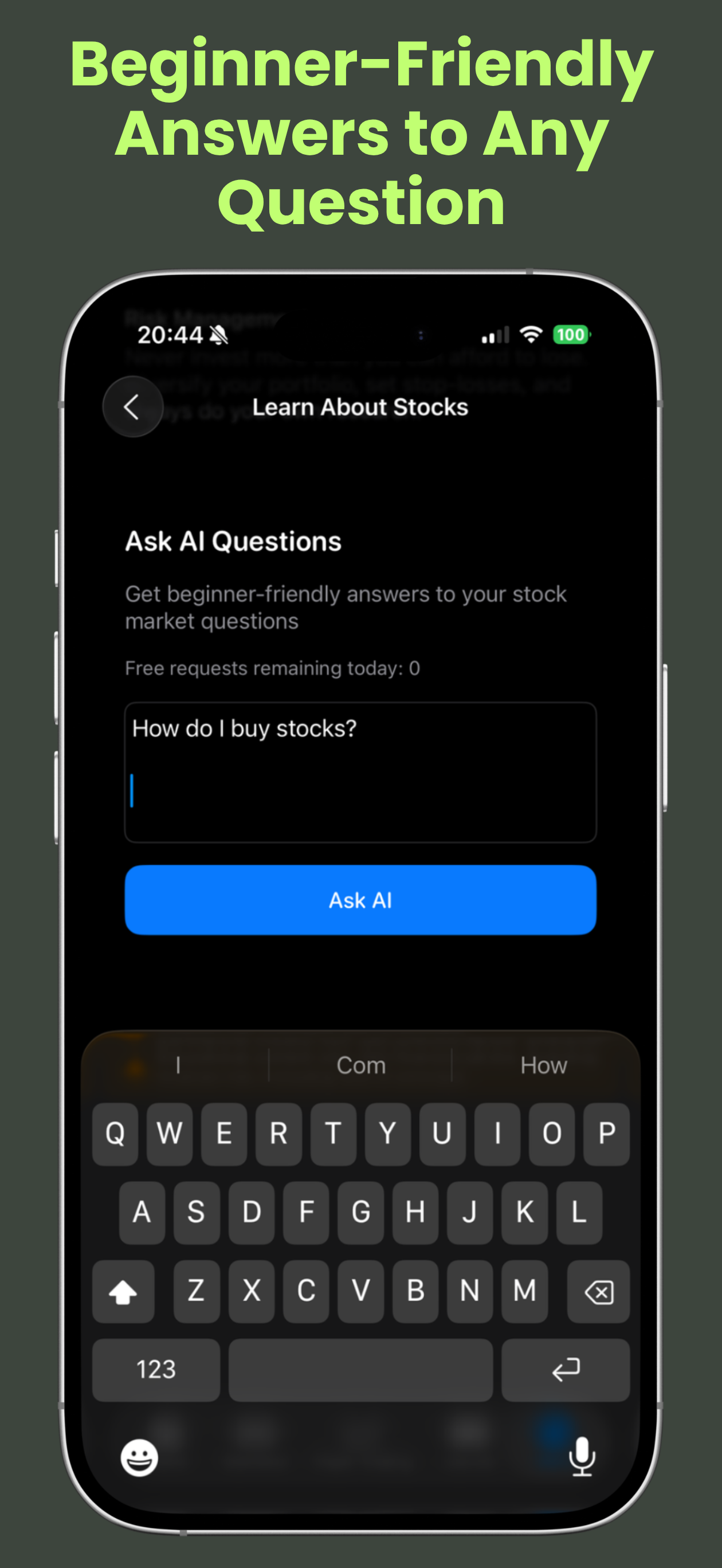 AI Stock Trading Assistant screenshot 7
