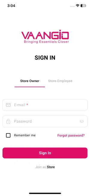 Vaangio Stores screenshot 2
