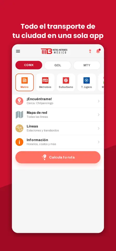 Metro - Metrobús México screenshot 1 of 8
