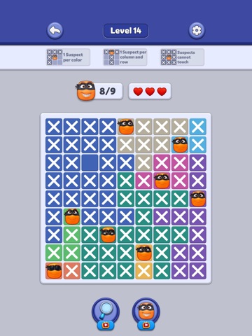 Cluedoku! iPad screenshot