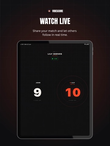 VibeScore - Feel the Score iPad screenshot
