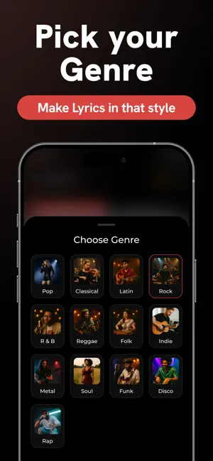 AI Lyric Generator・Song Writer screenshot 3