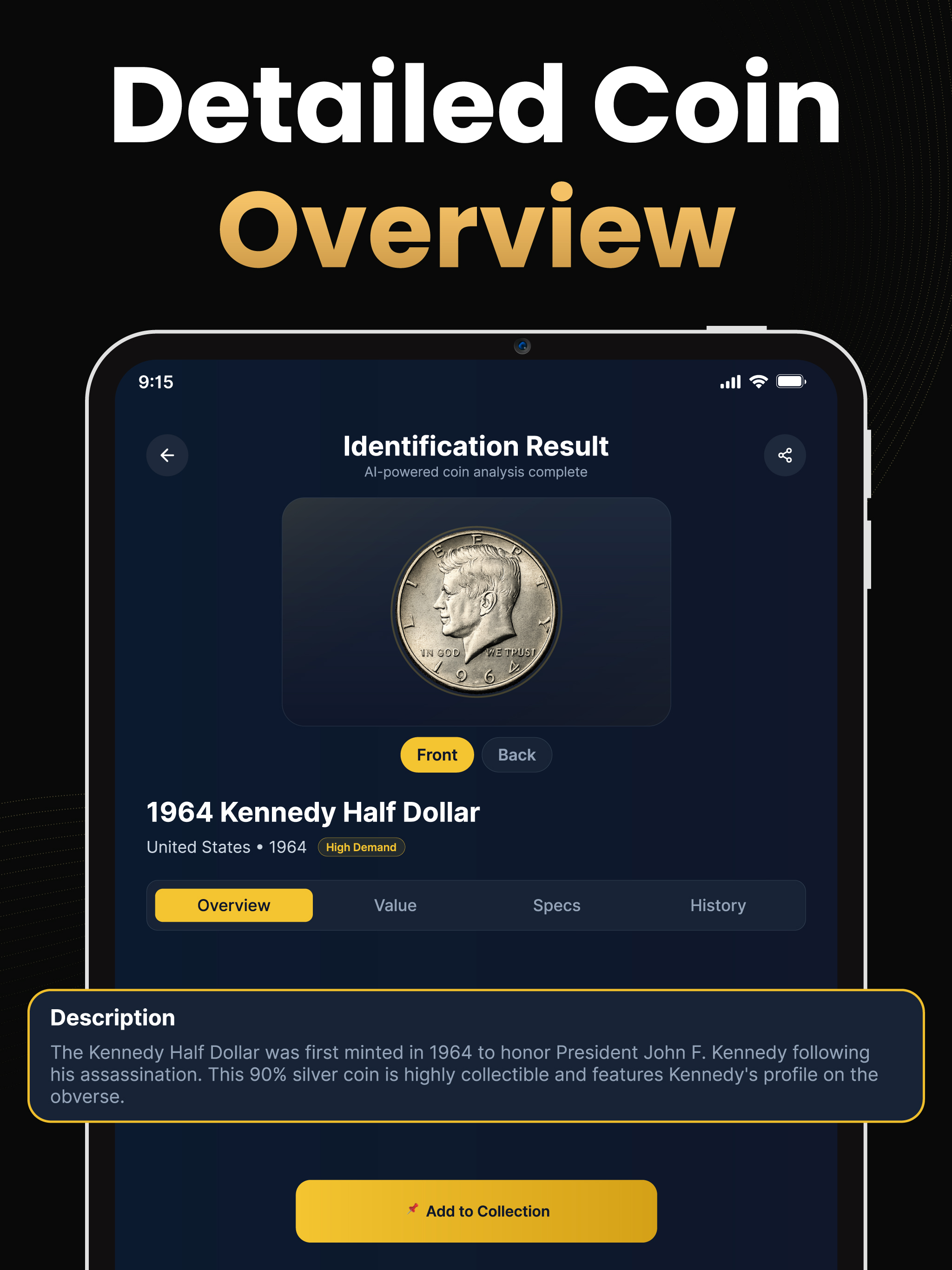 Coin Scanner: Snap & Identify screenshot 9
