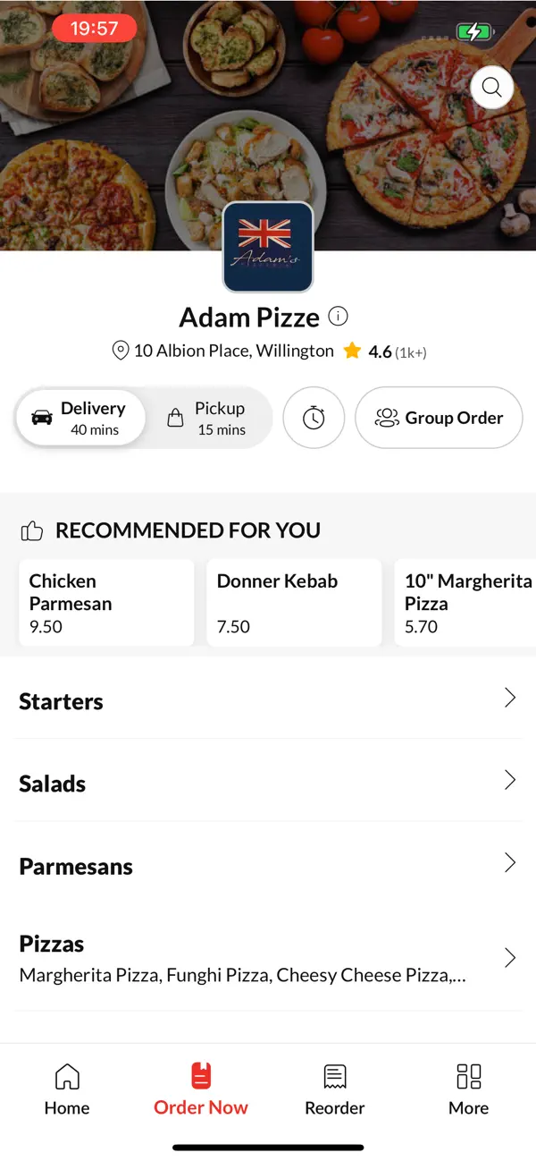 Screenshot #2 pour Adam Pizzeria