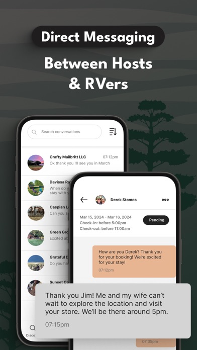 RV Overnights - Camping Sites Screenshot