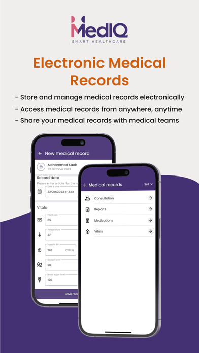 MedIQ Smart Healthcare Screenshot