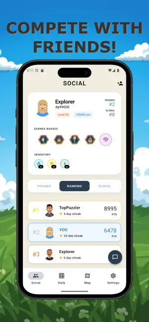 HexPath: Word Chain Puzzle screenshot 3