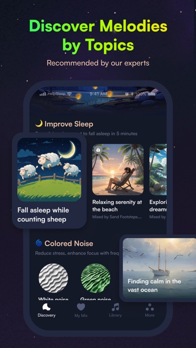HelpSleep: Sleep relax music Screenshot
