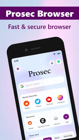 TOR Browser, Prosec Onion VPN screenshot 1