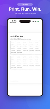 Pace Calculator: Race Splits screenshot 5