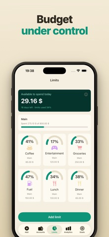 SwiftSpend — Expense Tracker Screenshot 4 of 6