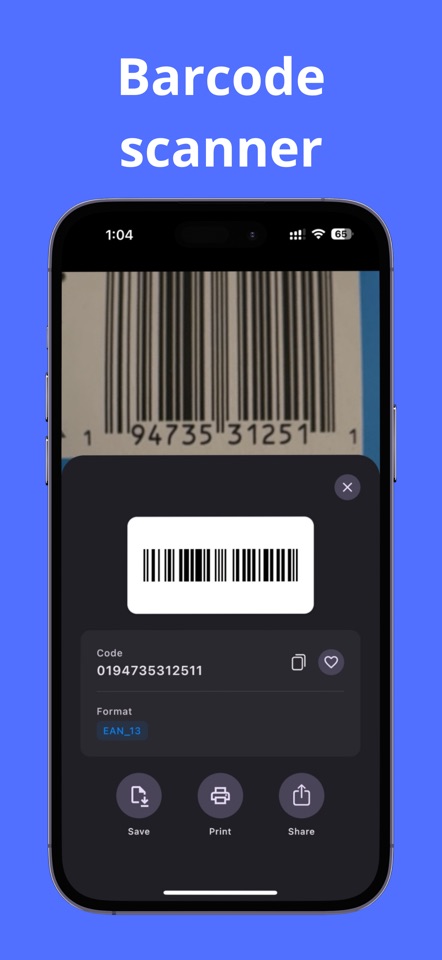 Barcode Generator - Codg screenshot 4
