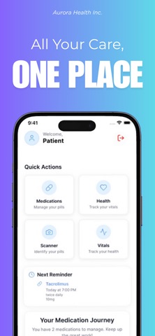 Aurora Health screenshot