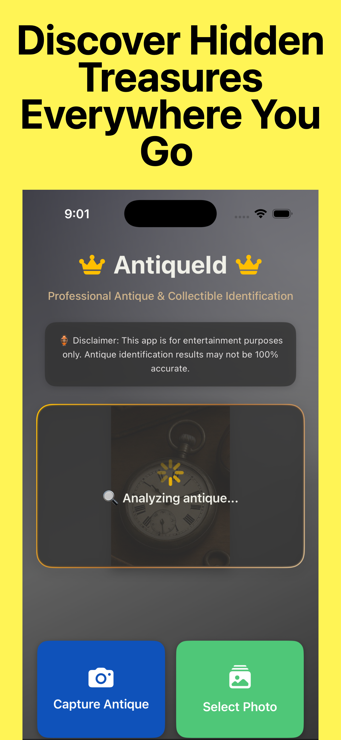 Antique Identifier: AI Scout