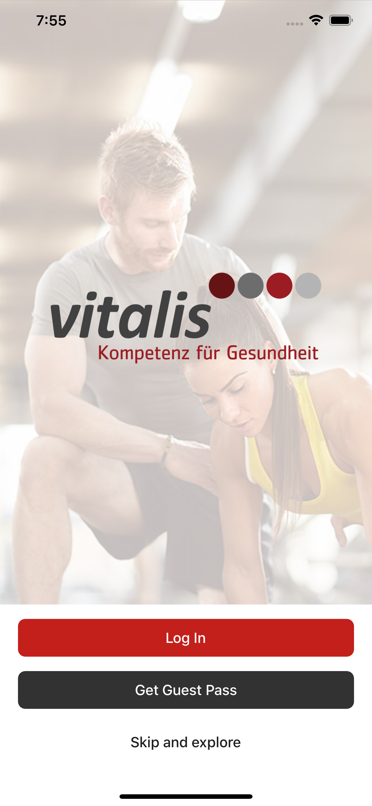 Vitalis Fitness App