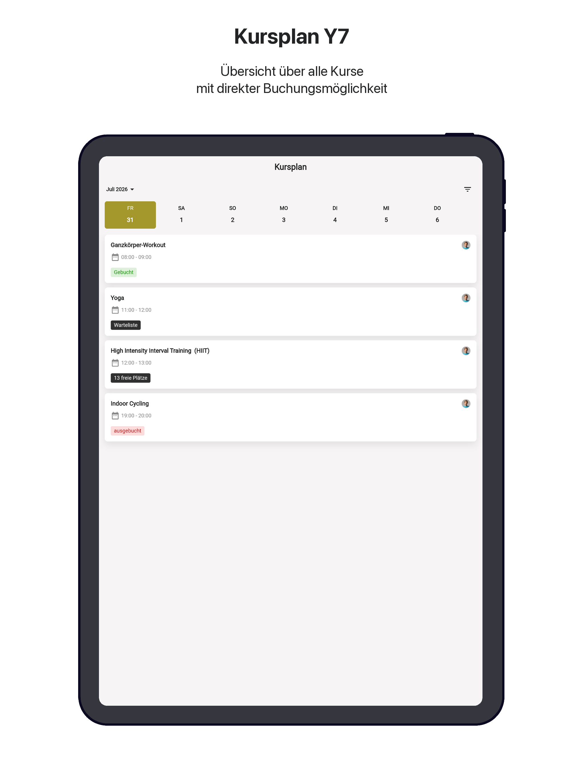 Y7GYM screenshot 9