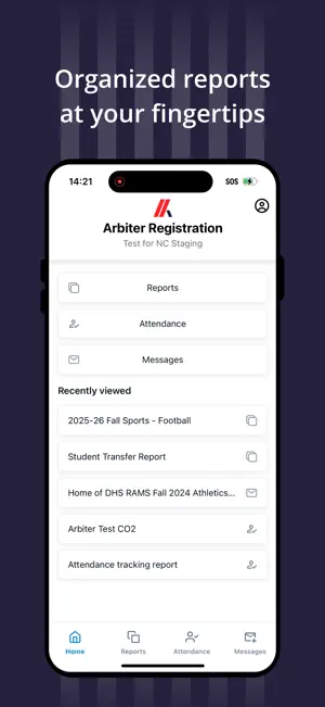 Arbiter Registration screenshot 3