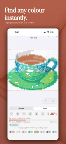 Stitchwork: Cross Stitch Chart Screenshot 6 of 8
