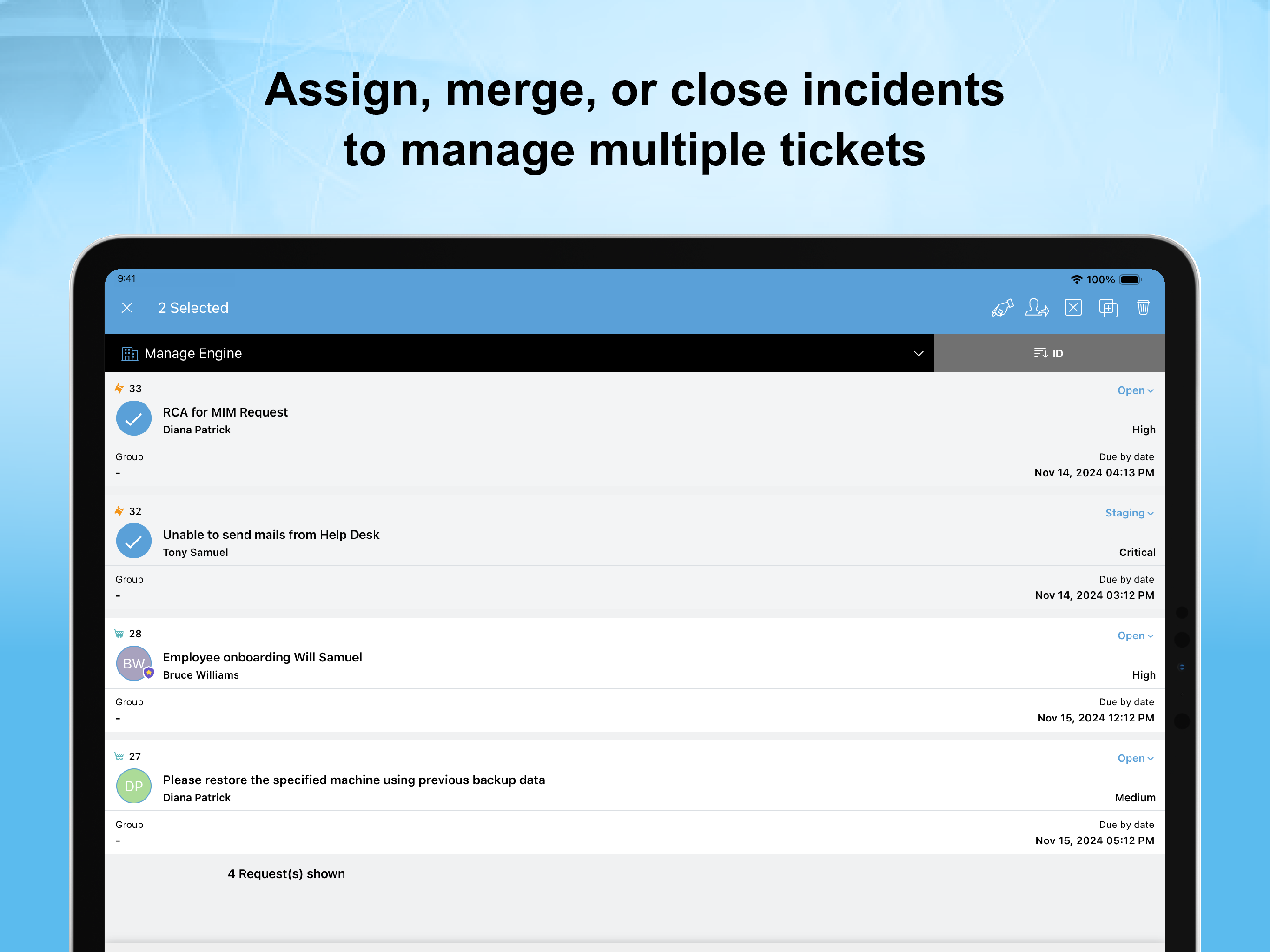 ServiceDeskPlus MSP | Cloud screenshot 11