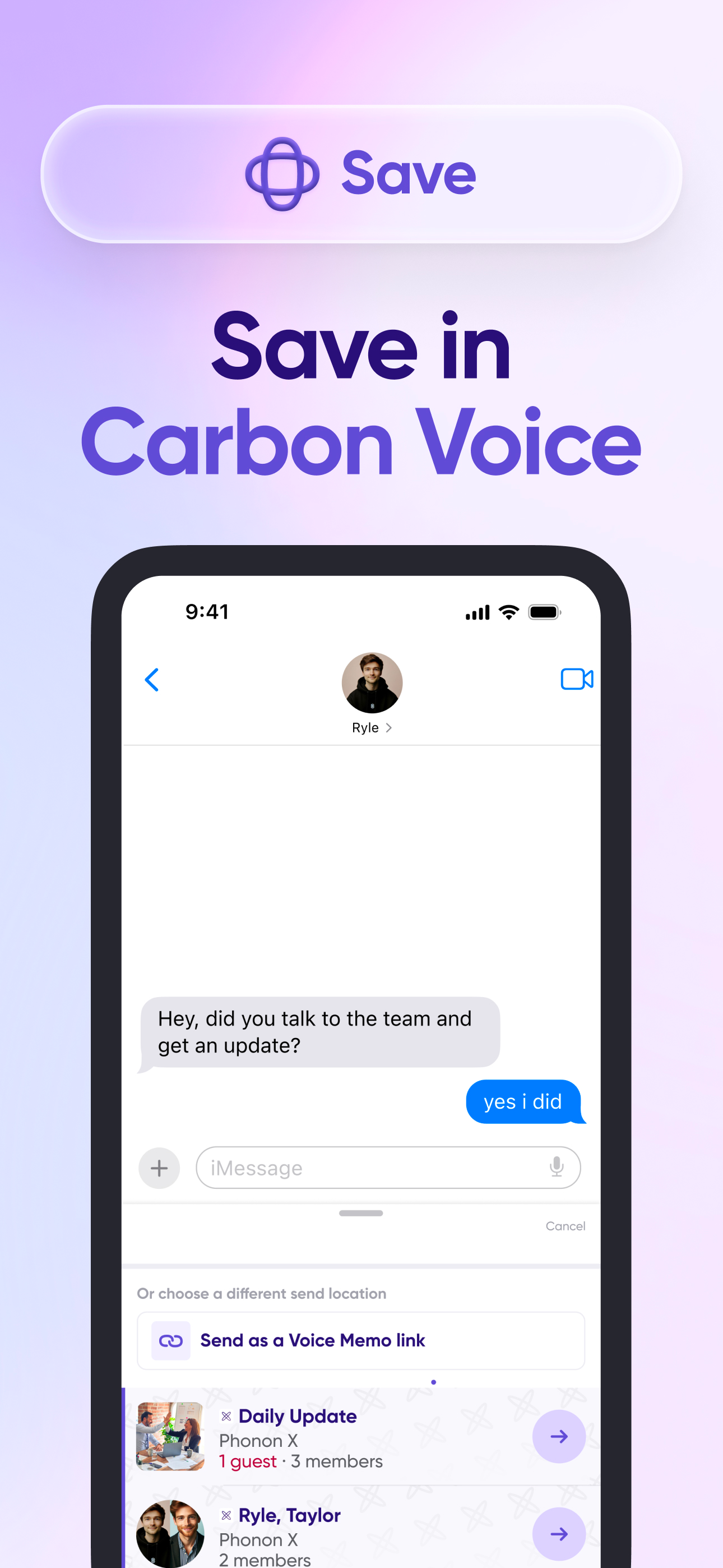 Carbon Voice: Talk Async screenshot 20