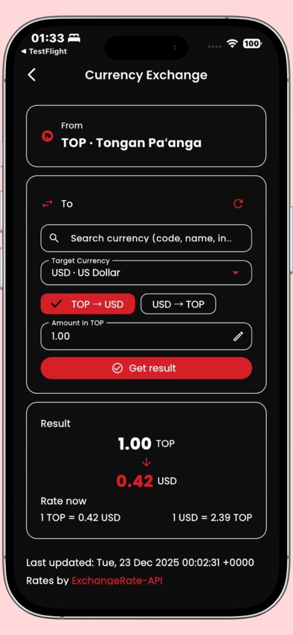 iPhone screenshot