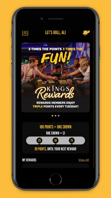 Kings Rewards Screenshot