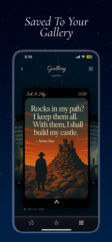 Ink & Sky - Daily Quotes screenshot