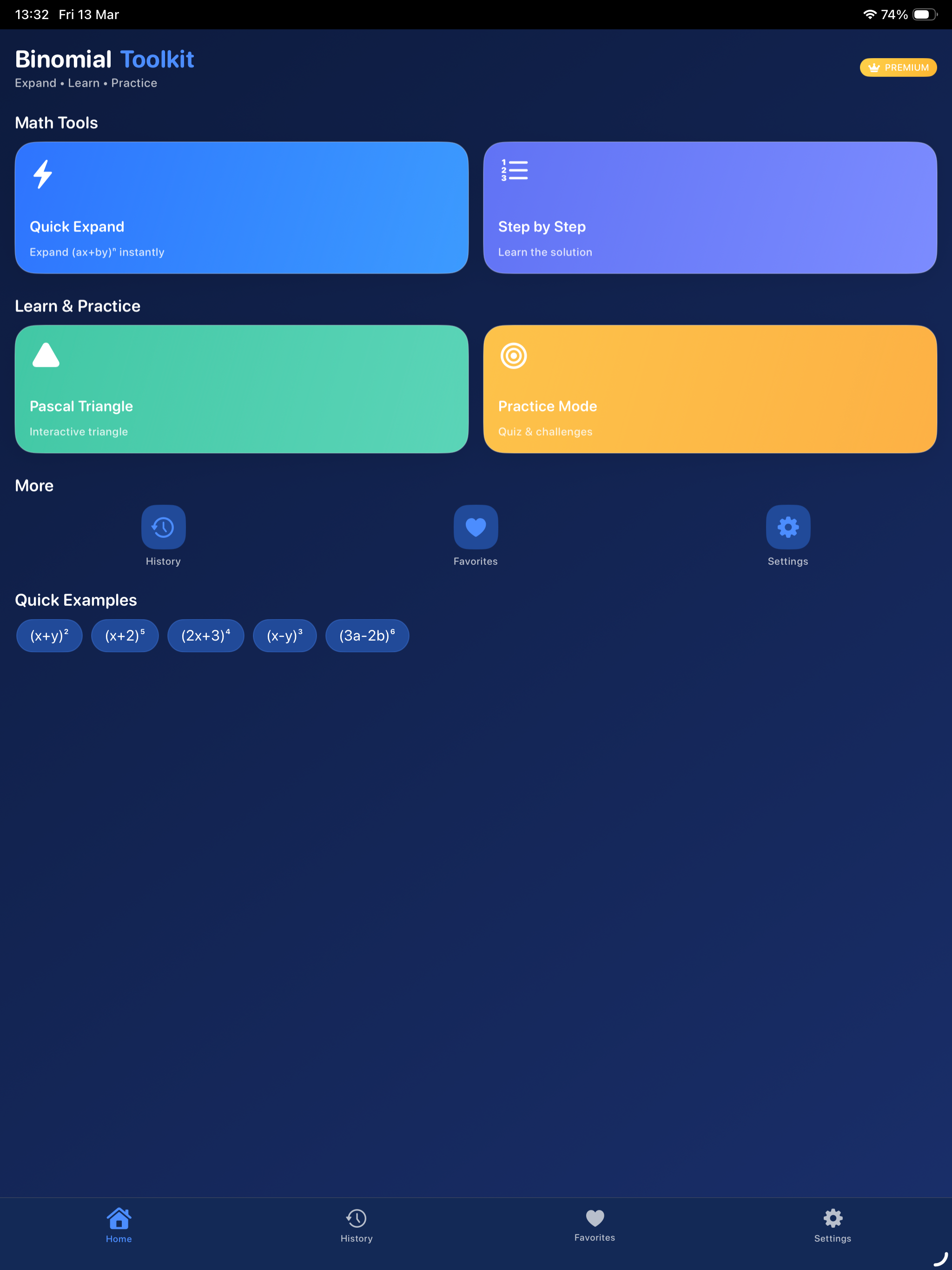 Binomial Toolkit: Math Solver