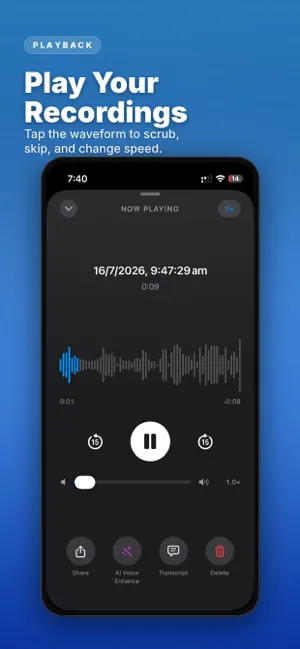 Metal Recorder screenshot 2