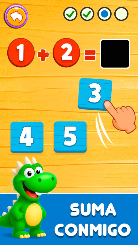 Aprender a leer y contar: Dino screenshot 5