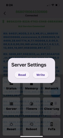 M2Cloud Diagnostic screenshot