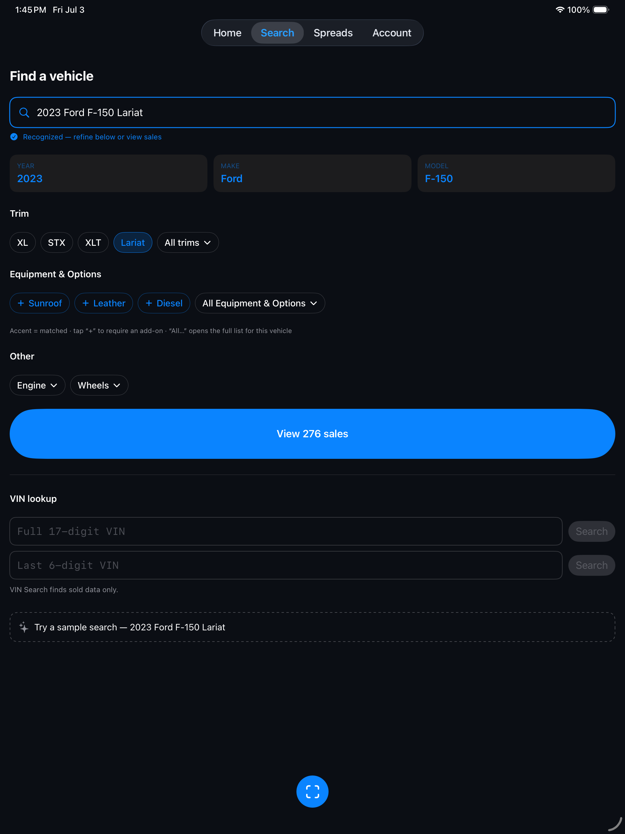 Vehicle Database screenshot 13