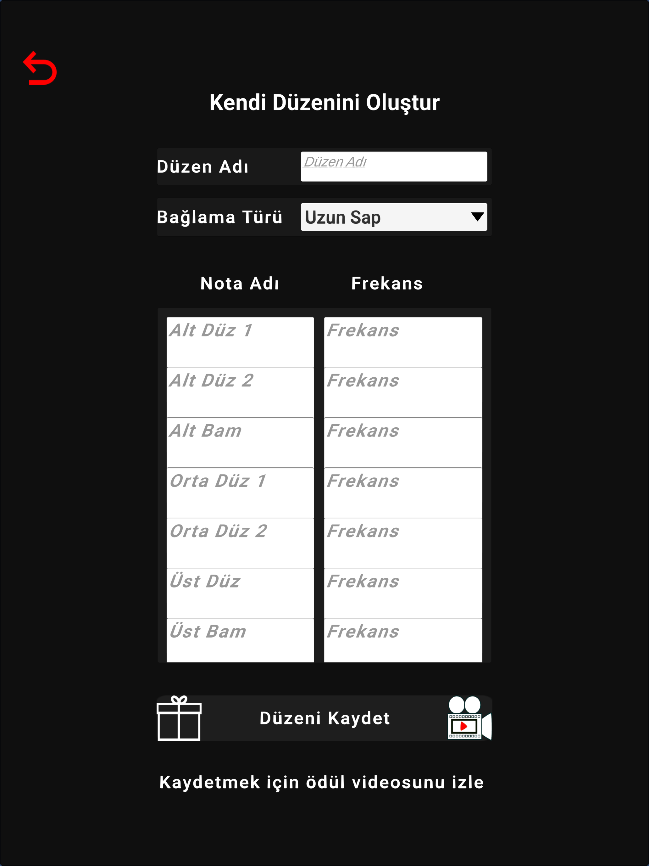 Baglama Tuner– Automatic Tuner screenshot 13