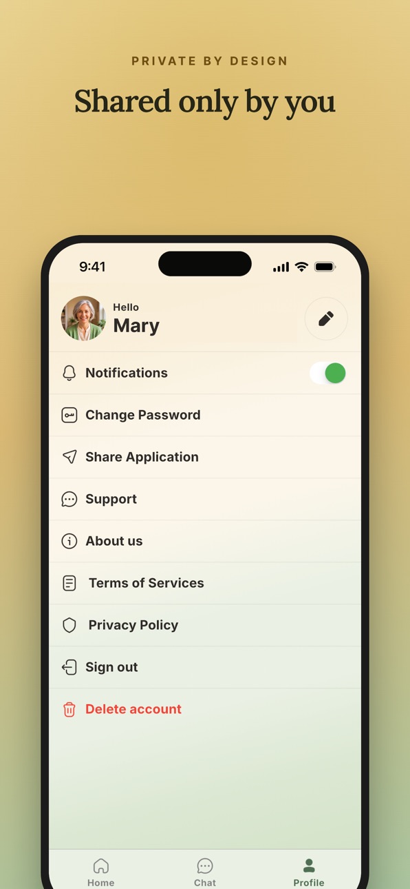 iPhone screenshot